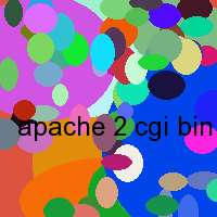 apache 2 cgi bin